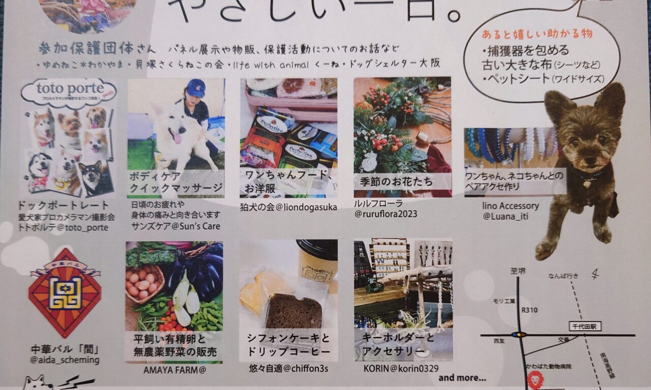 ヒトと動物のやさしい一日。