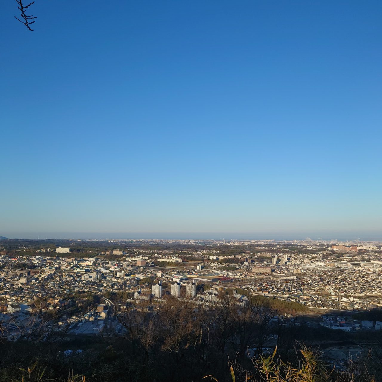 金胎寺山 初日の出