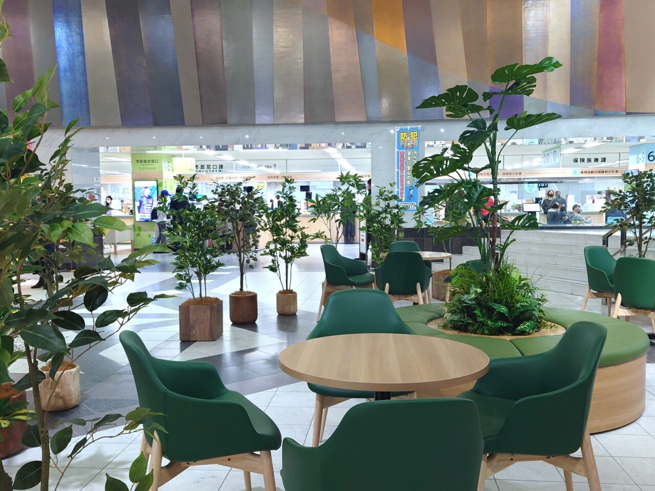 河内長野市役所1階リニューアル