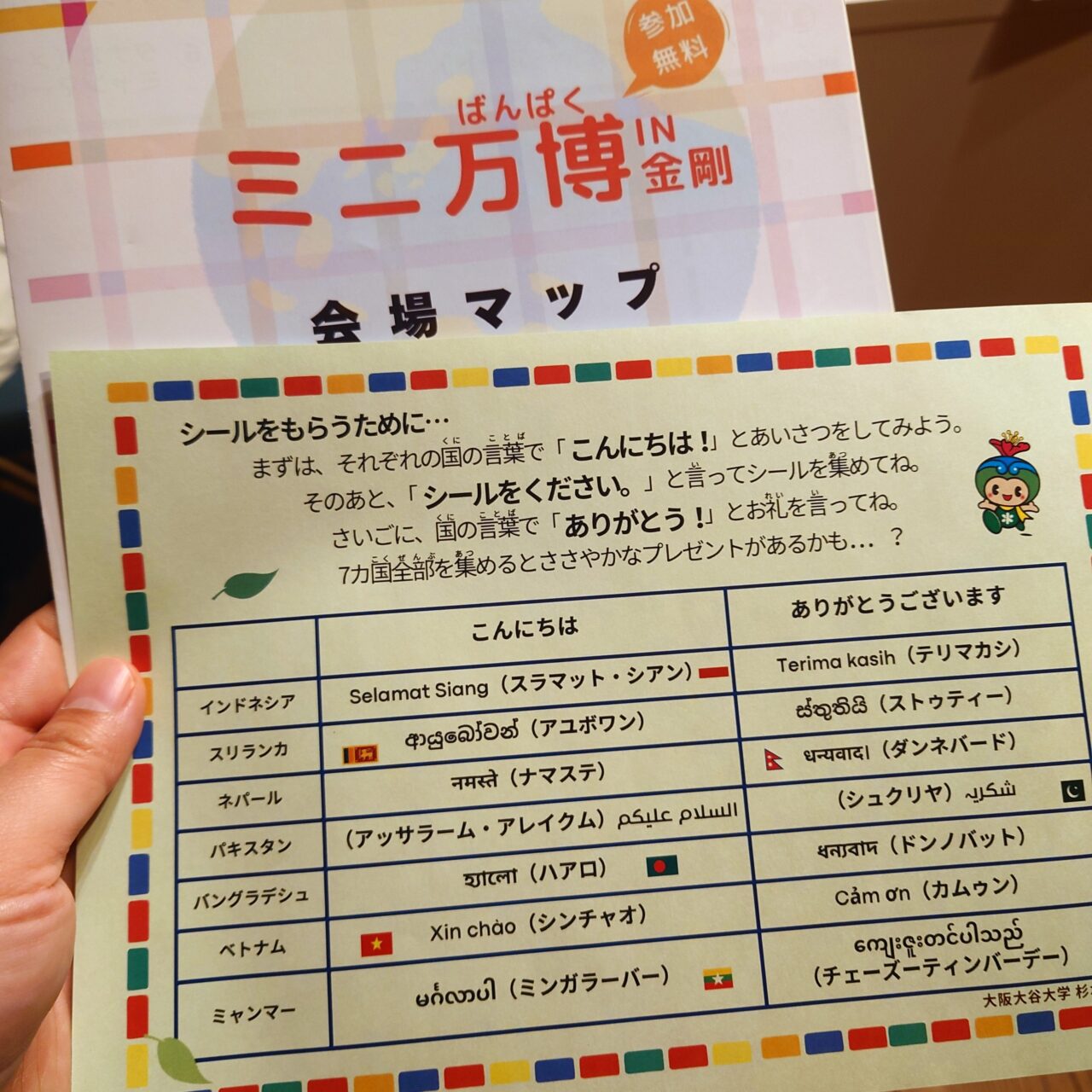 ミニ万博in金剛開催レポート