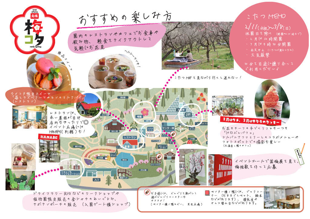 花の文化園梅コタ2026