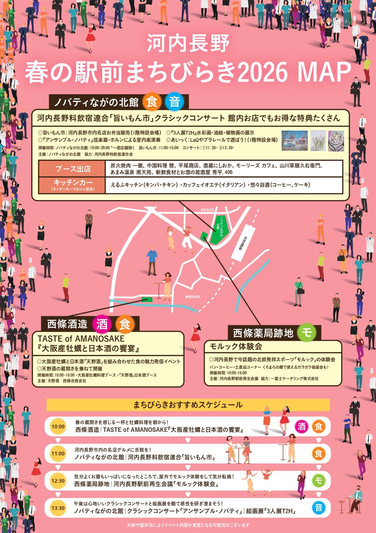 河内長野 春の駅前まちびらき2026