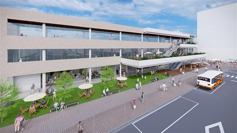 金剛駅周辺の再整備事業