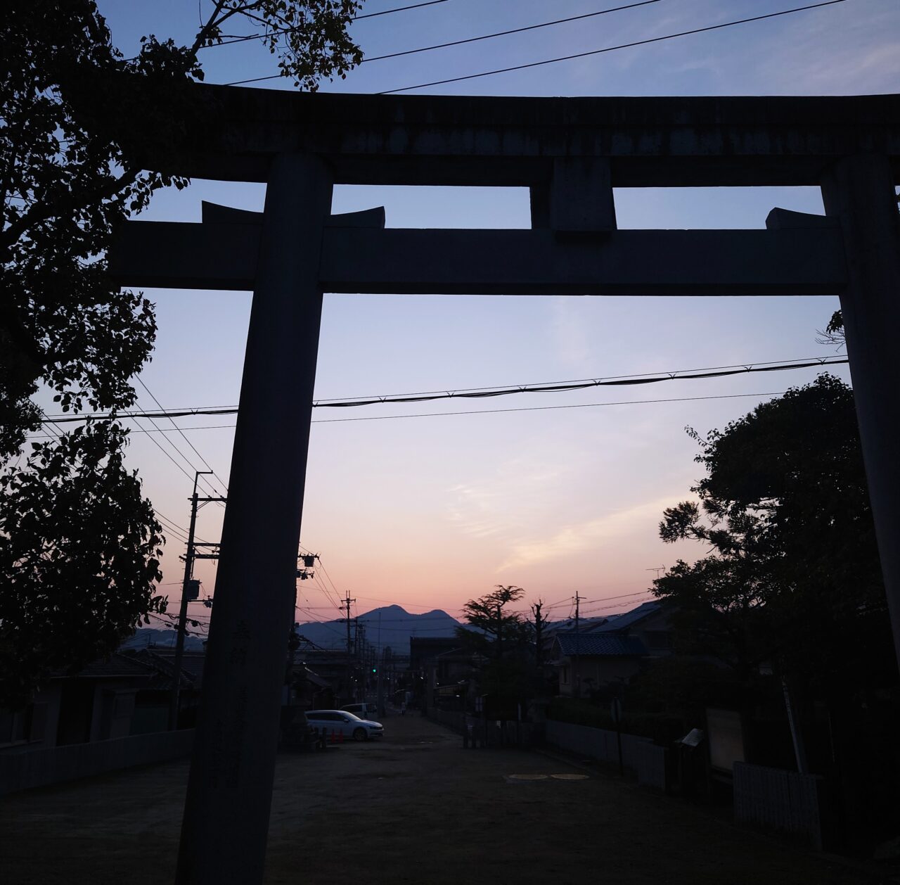 美具久留御魂神社ご来光
