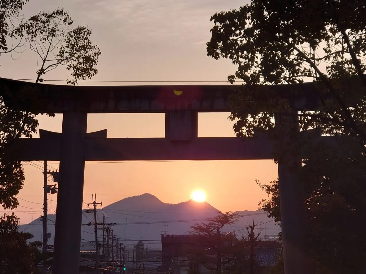 美具久留御魂神社ご来光