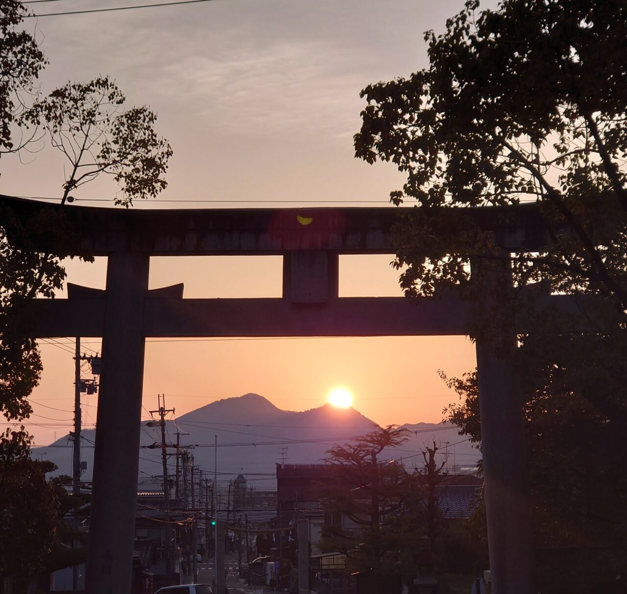 美具久留御魂神社ご来光