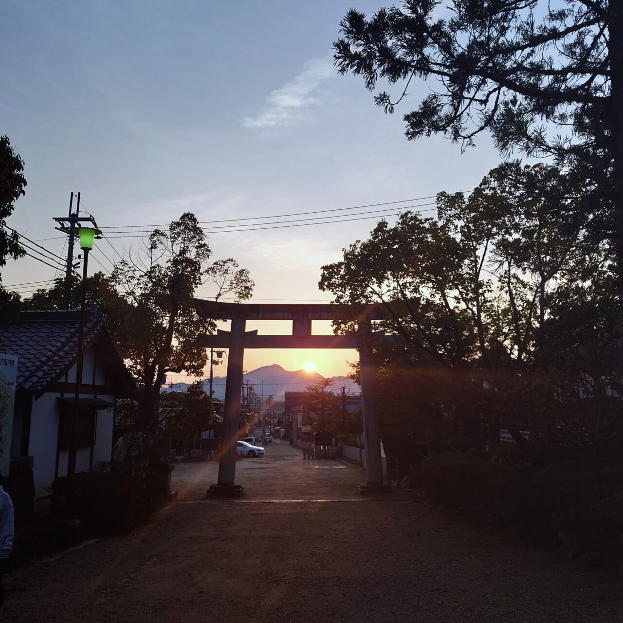 美具久留御魂神社ご来光