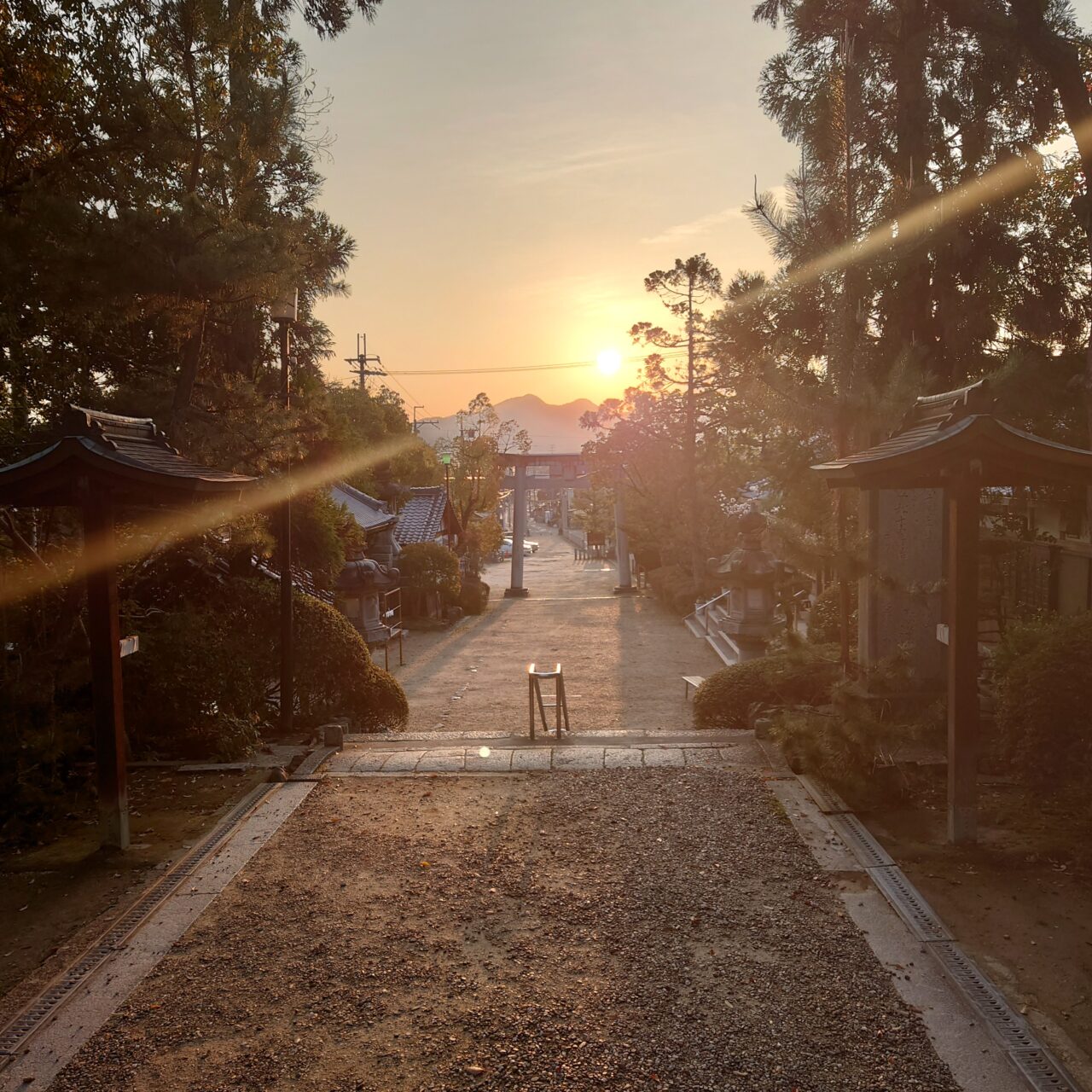 美具久留御魂神社ご来光