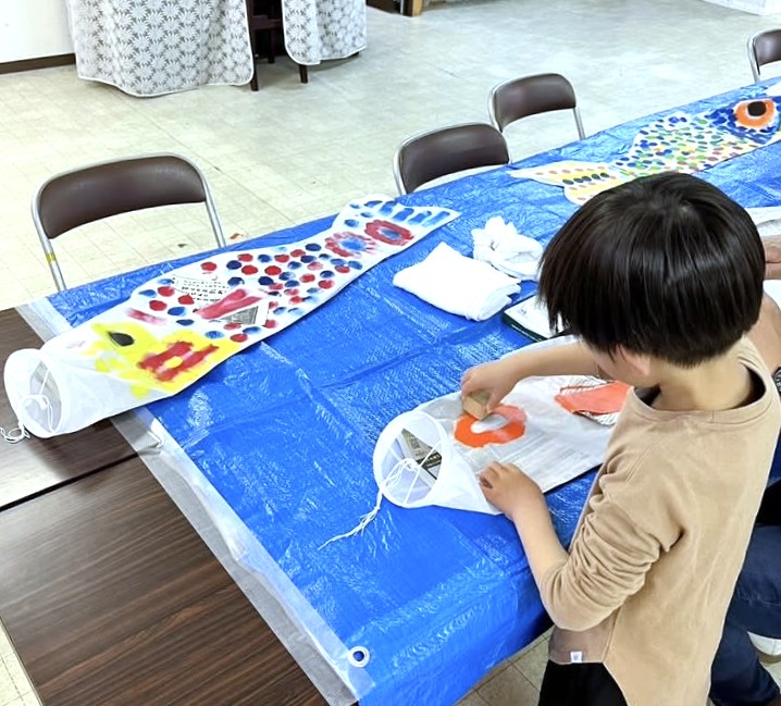 こいのぼりアート