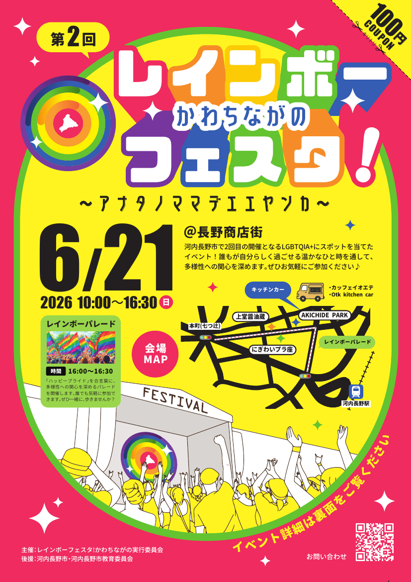 第2回 レインボーフェスタ!かわちながの