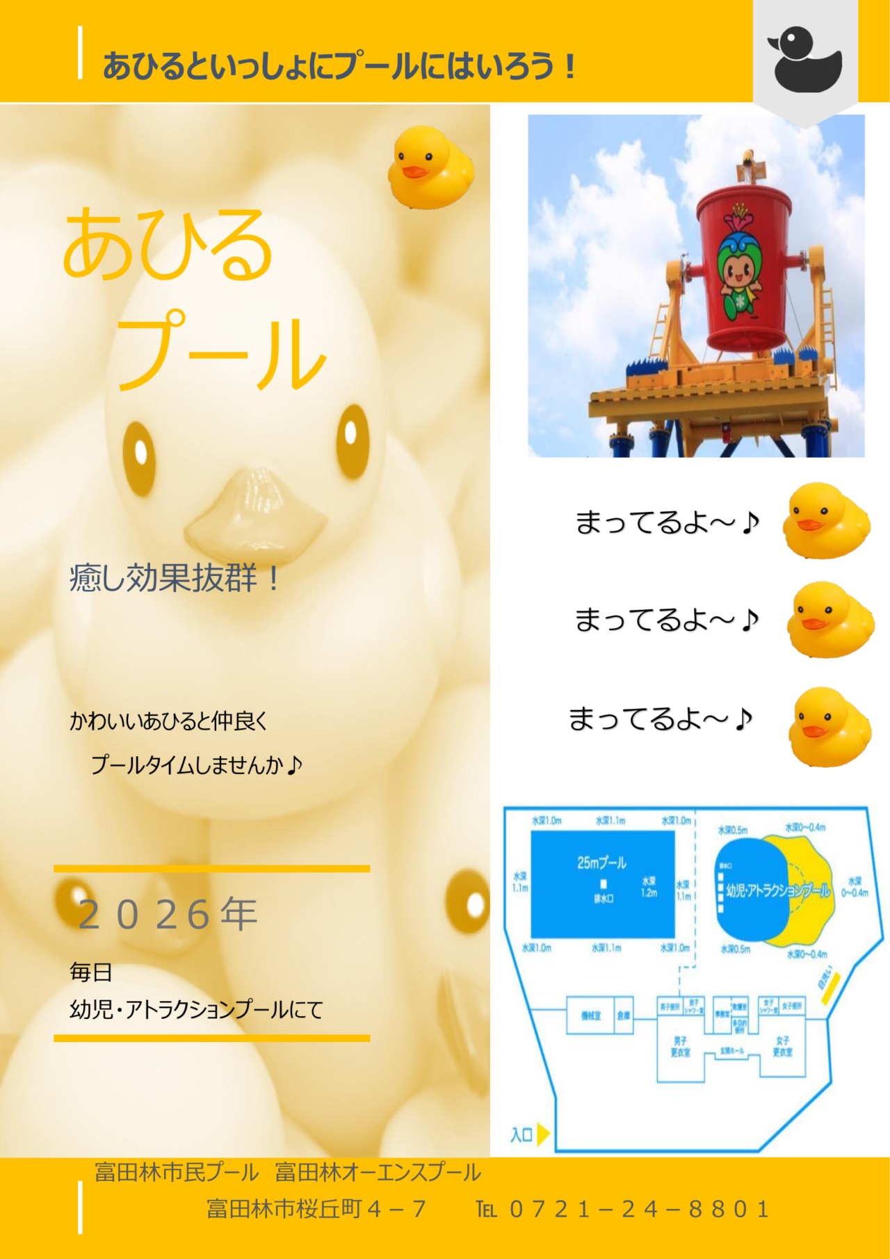 富田林オーエンスプール(富田林市民プール)